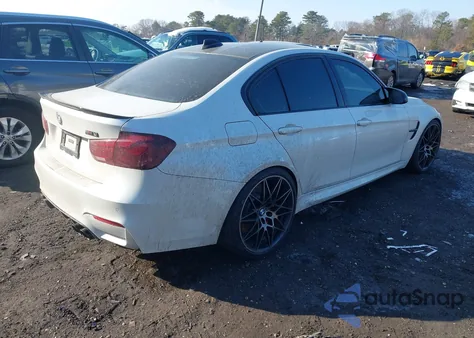 2018 BMW M3 z USA, uszkodzony, nr VIN WBS8M9C54J5L00351